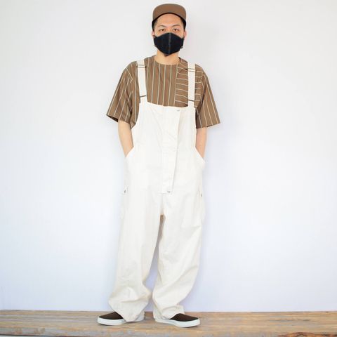 kelenのバックジップシャツを使ったコーディネート【1日目】