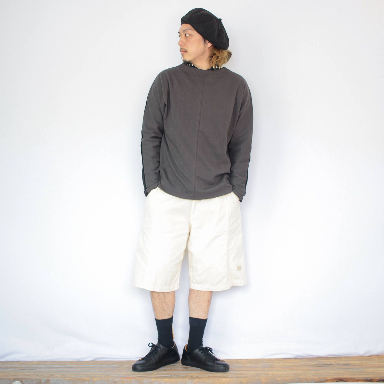 kelenの2wayカットソーを使ったコーディネート【2日目】