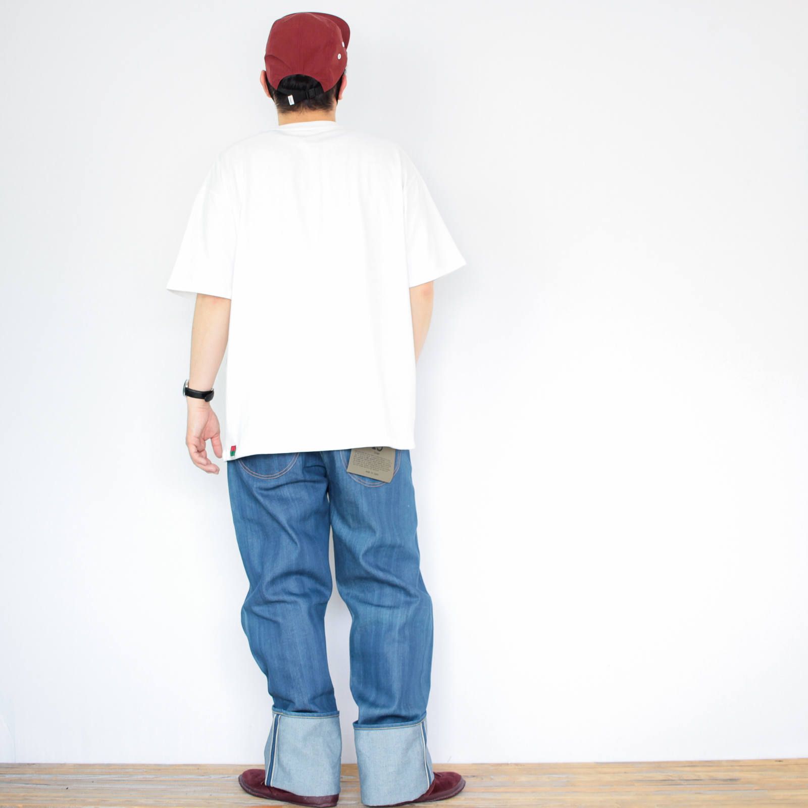 VOOのプリントTシャツを使ったコーディネート【1日目】
