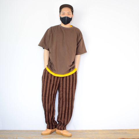 kelenのアシンメトリーTシャツを使ったコーディネート【1日目】
