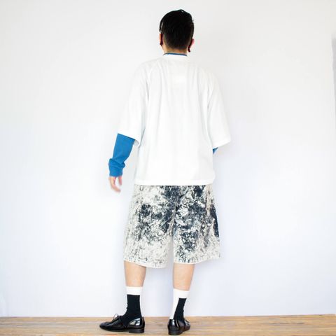 VOOのバルーンハーフパンツを使ったコーディネート【1日目】