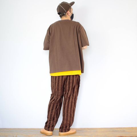 kelenのアシンメトリーTシャツを使ったコーディネート【1日目】