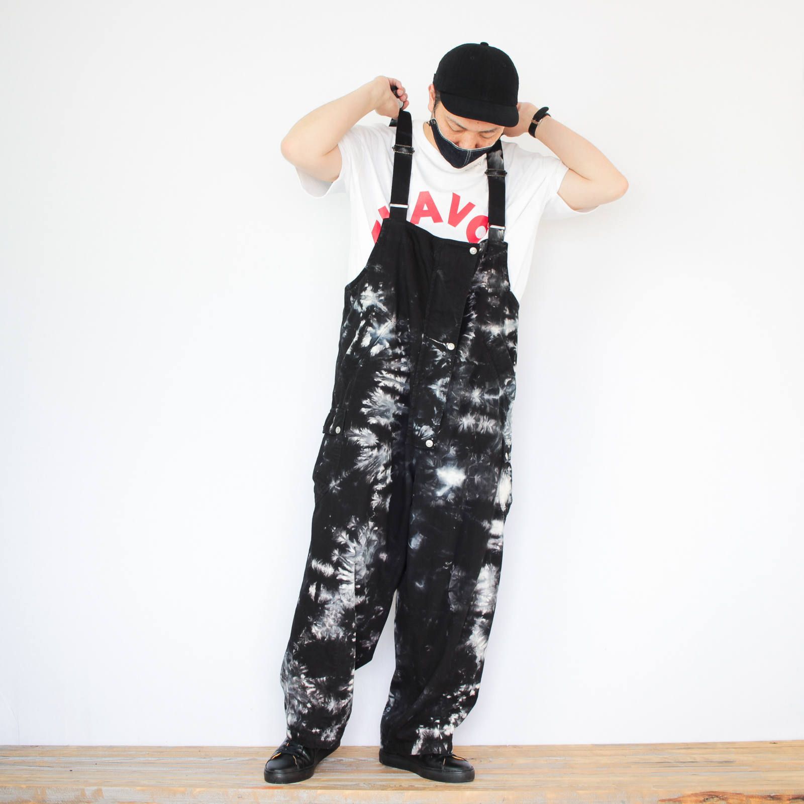 VOOのプリントTシャツを使ったコーディネート【2日目】