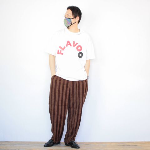 VOOのプリントTシャツを使ったコーディネート【3日目】