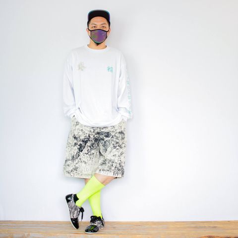 VOOのバルーンハーフパンツを使ったコーディネート【3日目】