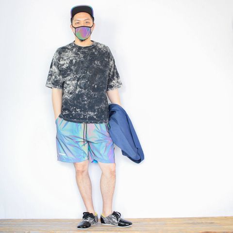 VOOの硫化染めTシャツを使ったコーディネート【1日目】