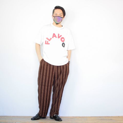 VOOのプリントTシャツを使ったコーディネート【3日目】