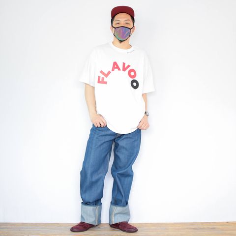 VOOのプリントTシャツを使ったコーディネート【1日目】