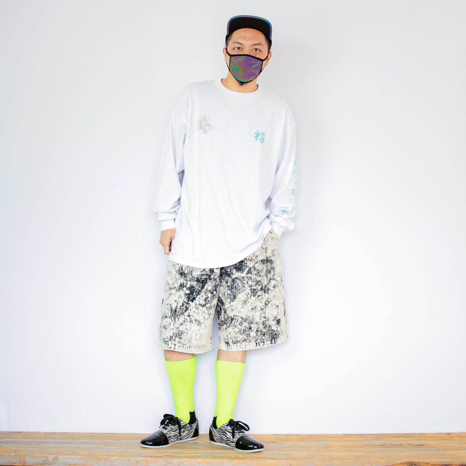 VOOのバルーンハーフパンツを使ったコーディネート【3日目】