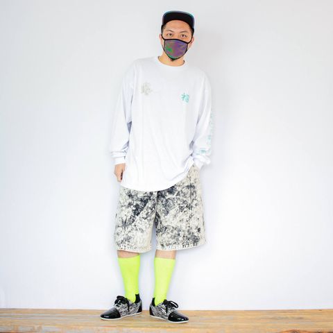 VOOのバルーンハーフパンツを使ったコーディネート【3日目】