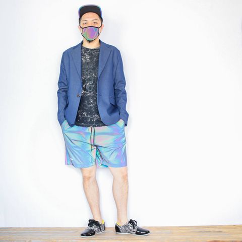 VOOの硫化染めTシャツを使ったコーディネート【1日目】