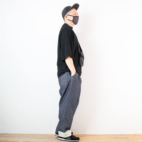 chloroのモックネックTシャツを使ったコーディネート【2日目】