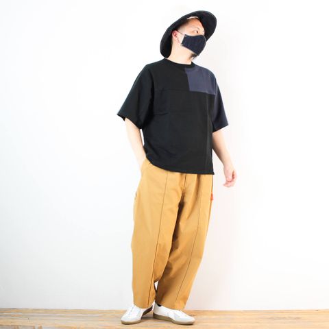 kelenのバイカラーホッケーTシャツを使ったコーディネート【2日目】