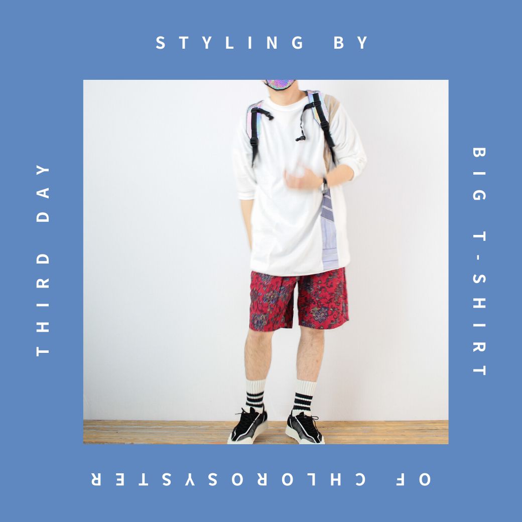 chlorosisterのBIG Tシャツを使ったコーディネート【3日目】