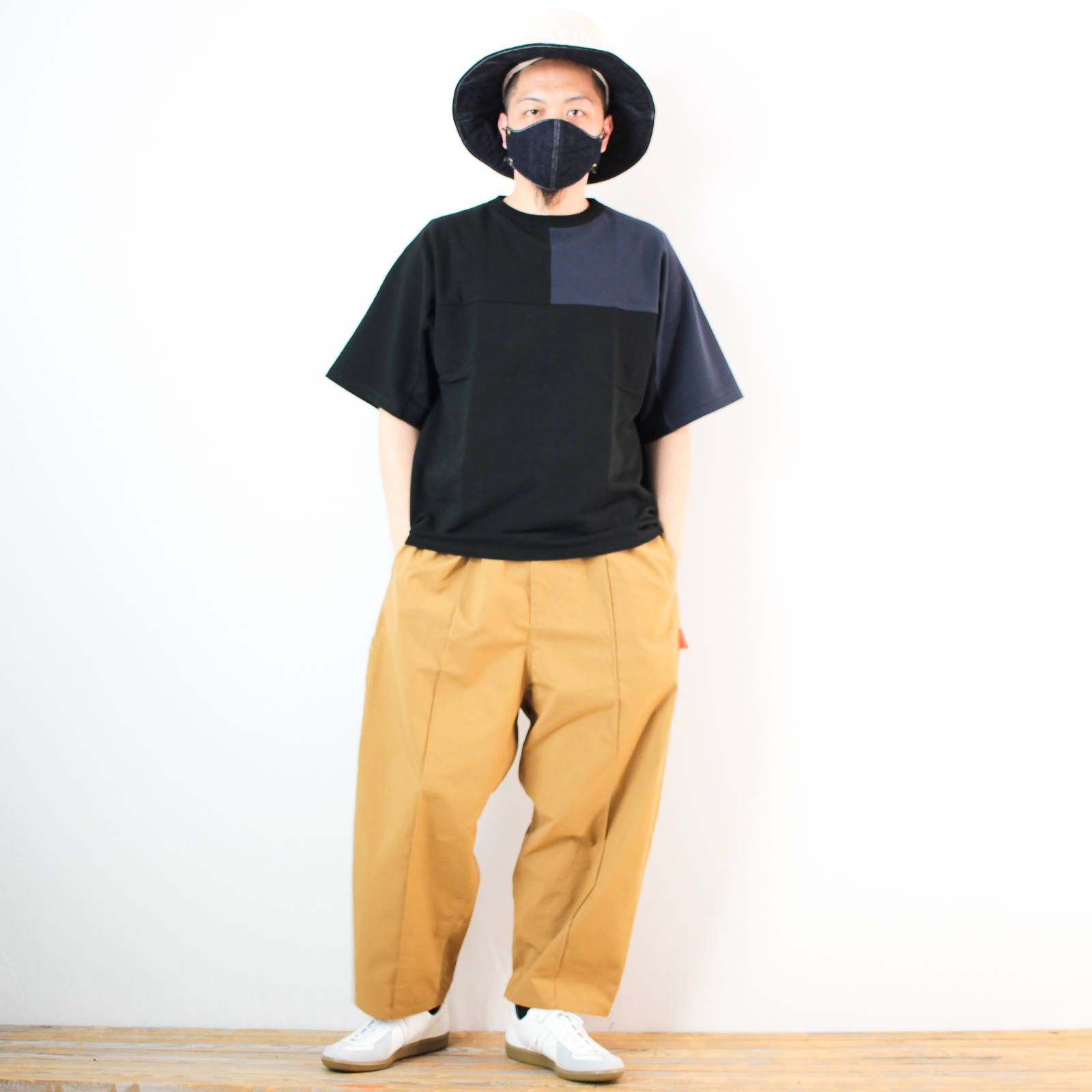 kelenのバイカラーホッケーTシャツを使ったコーディネート【2日目】