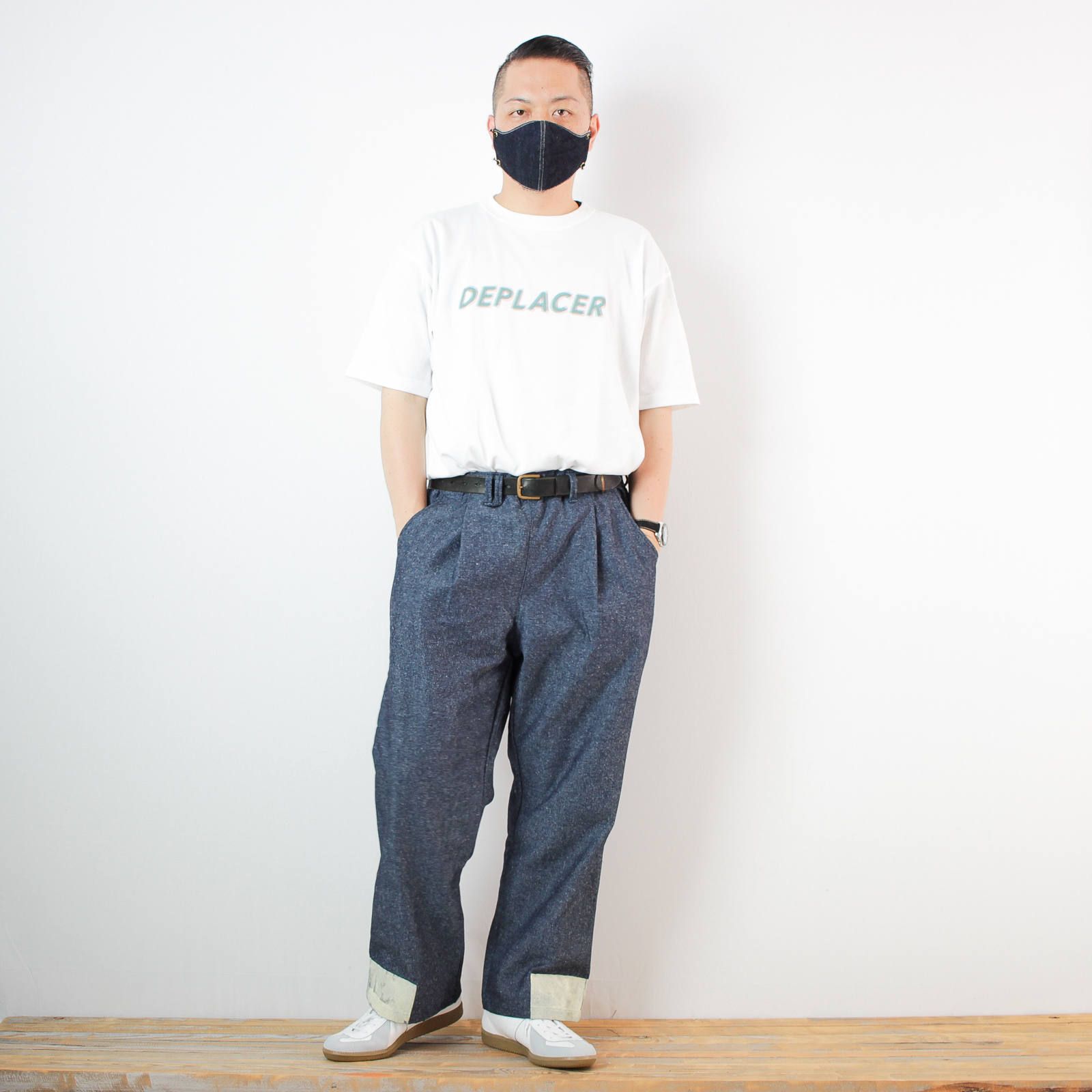 kelenのプリントTシャツを使ったコーディネート【2日目】