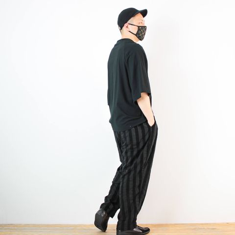 chloroのモックネックTシャツを使ったコーディネート【1日目】