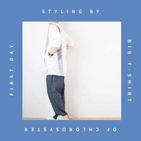 chlorosisterのBIG Tシャツを使ったコーディネート【1日目】