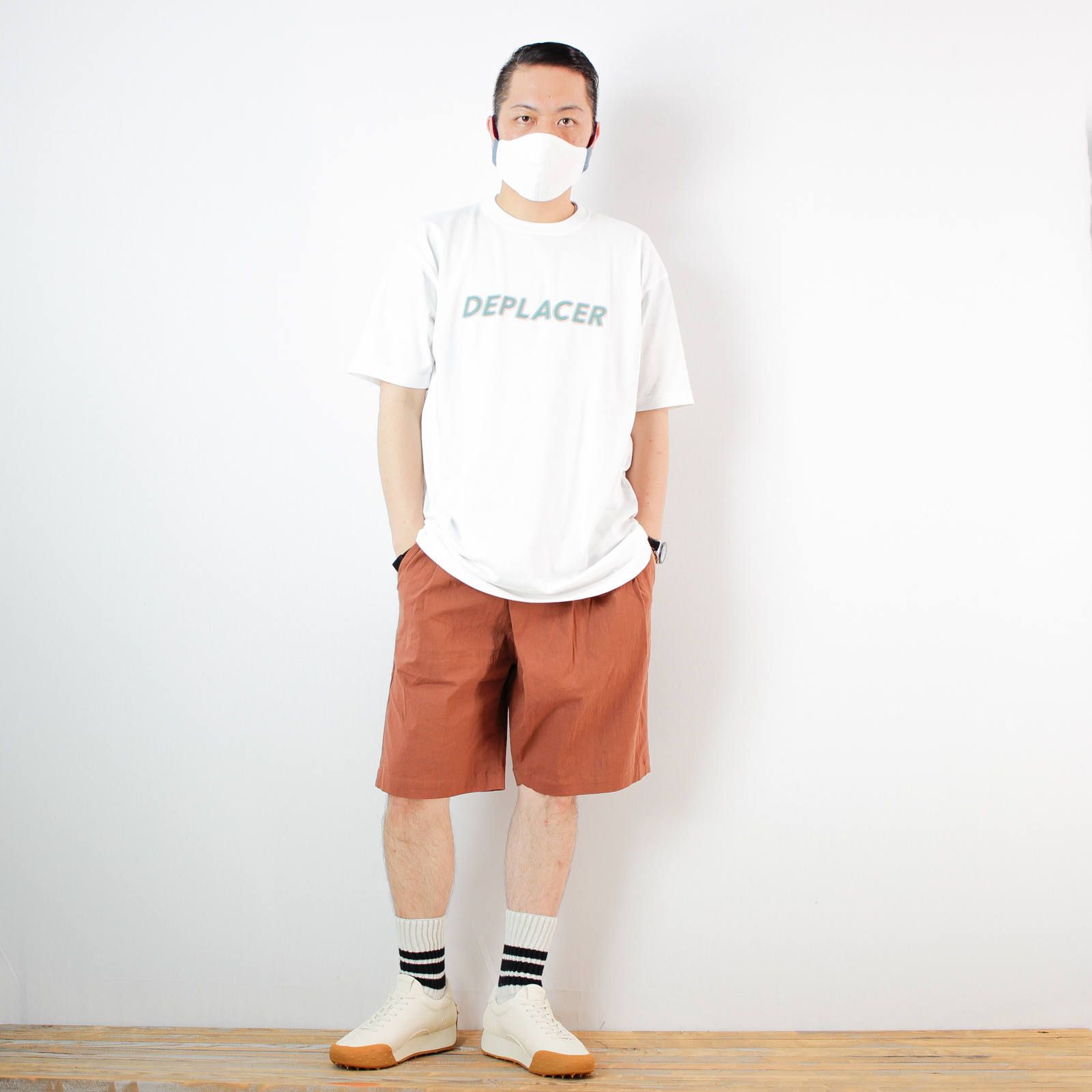 kelenのプリントTシャツを使ったコーディネート【1日目】