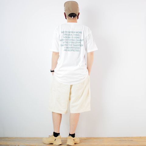 kelenのプリントTシャツを使ったコーディネート【3日目】