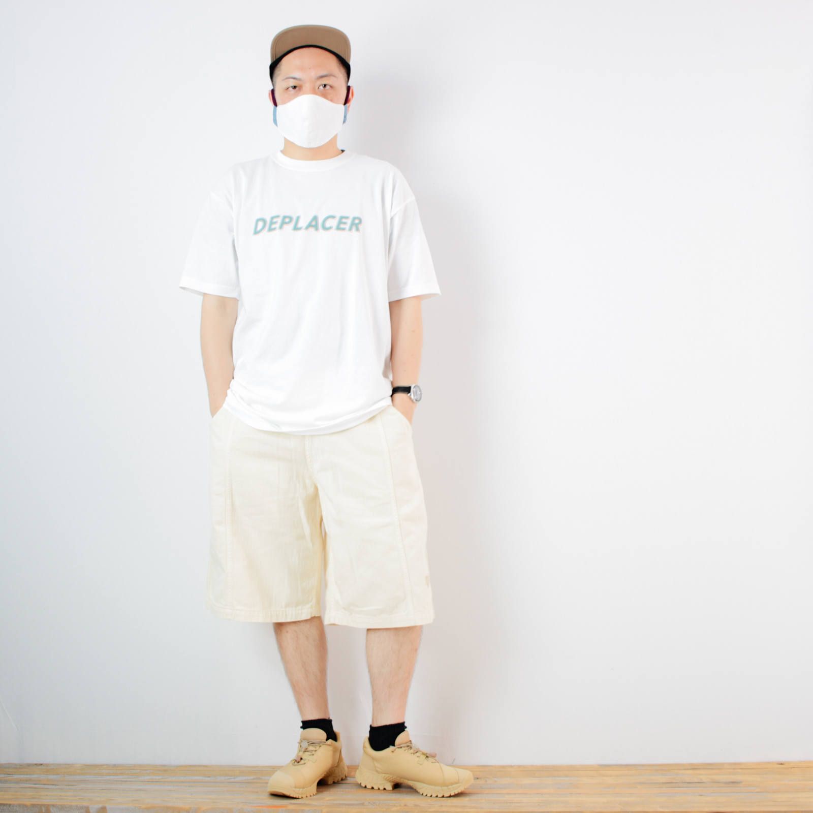 kelenのプリントTシャツを使ったコーディネート【3日目】