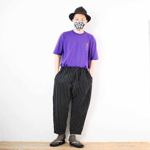 kelenのワンポイント刺繍Tシャツを使ったコーディネート【2日目】