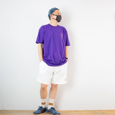 kelenのワンポイント刺繍Tシャツを使ったコーディネート【1日目】