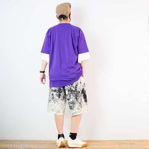kelenのワンポイント刺繍Tシャツを使ったコーディネート【3日目】
