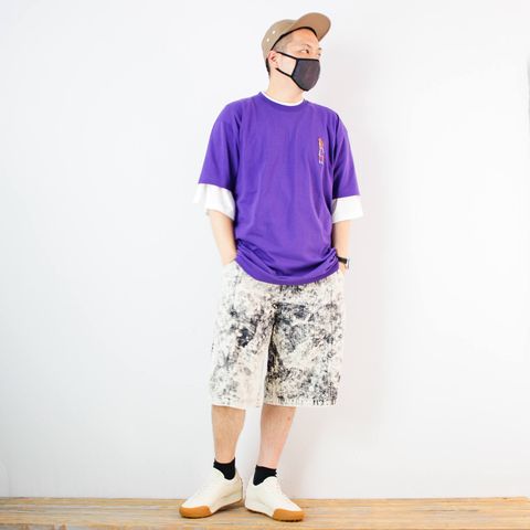 kelenのワンポイント刺繍Tシャツを使ったコーディネート【3日目】