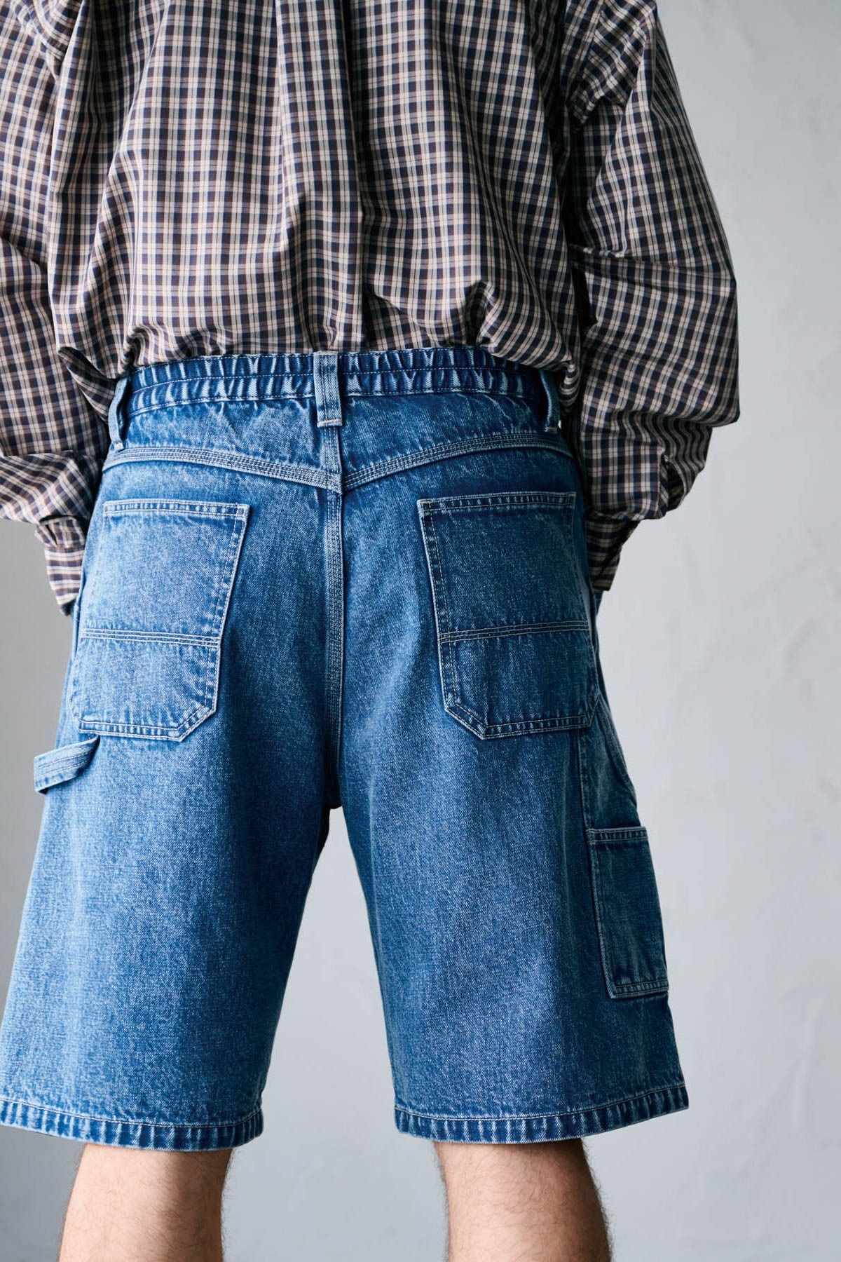 PURISM / EASY CARPENTER SHORT デニムイージーショーツ - INDIGO