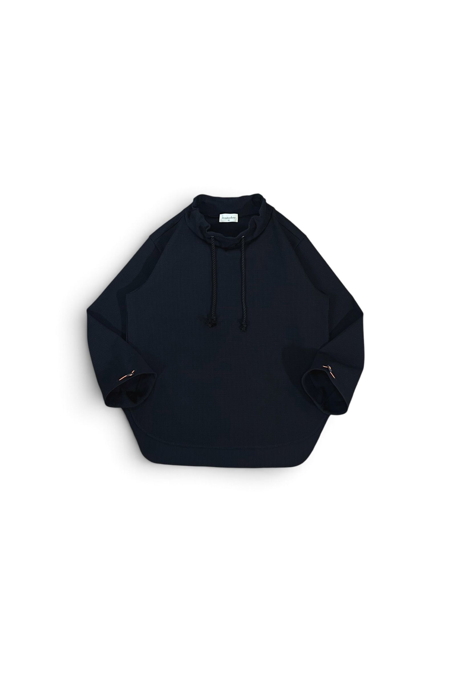 FISHERMAN-SWAET / フィッシャーマン スウェット : モックネックプルオーバー - BLACK