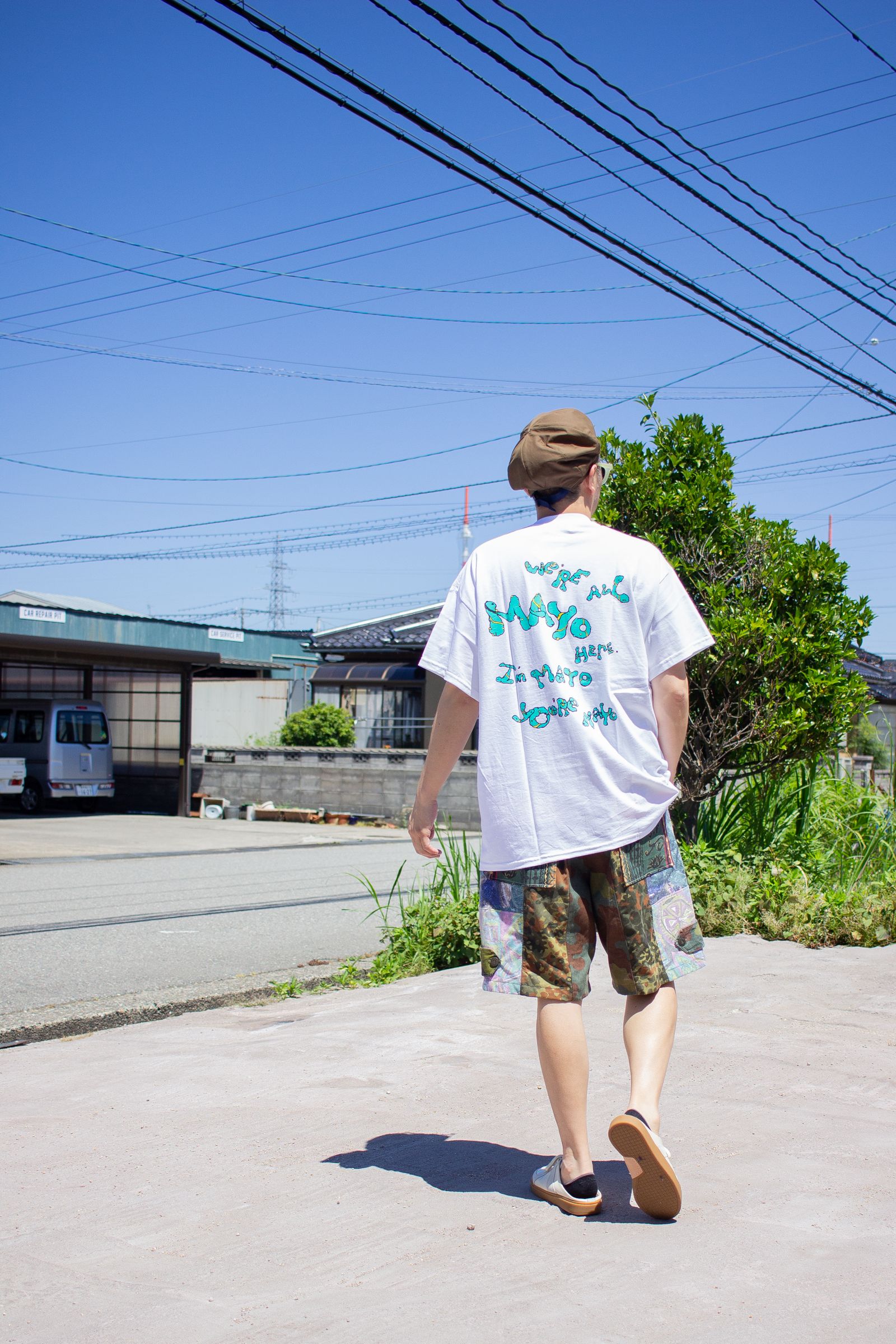 今日のコーデ ☀️ [ MAYO + masterkey + Frame switcwear + FOOT INDUSTRY + ROTOTO ]
