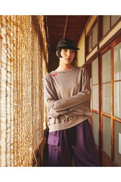 PLAYBOY-SWAET / プレイボーイ スウェット : スウェットシャツ - GRAY