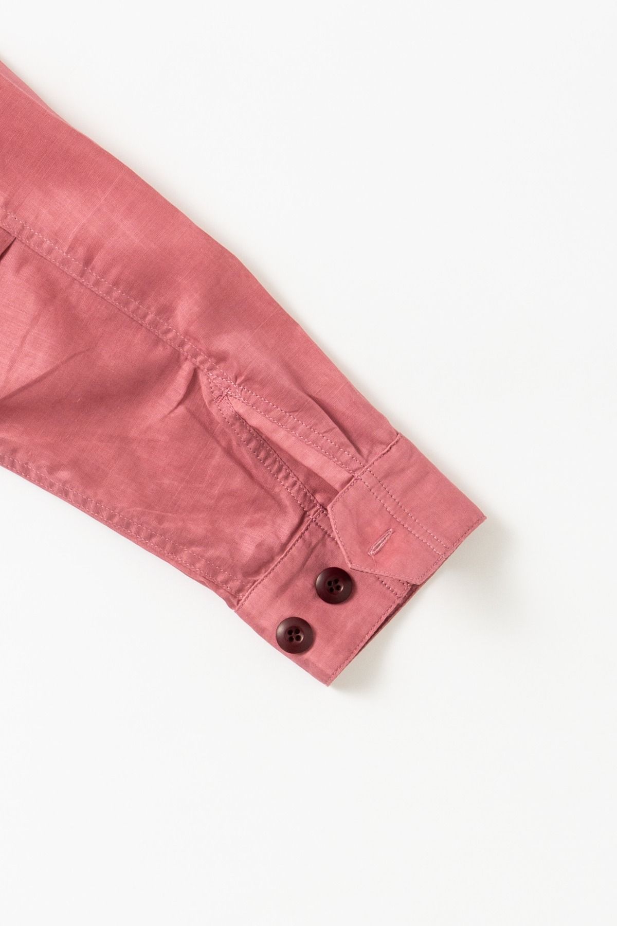FRIESZ / LINEN LS SHIRT リネン長袖シャツ - PINK