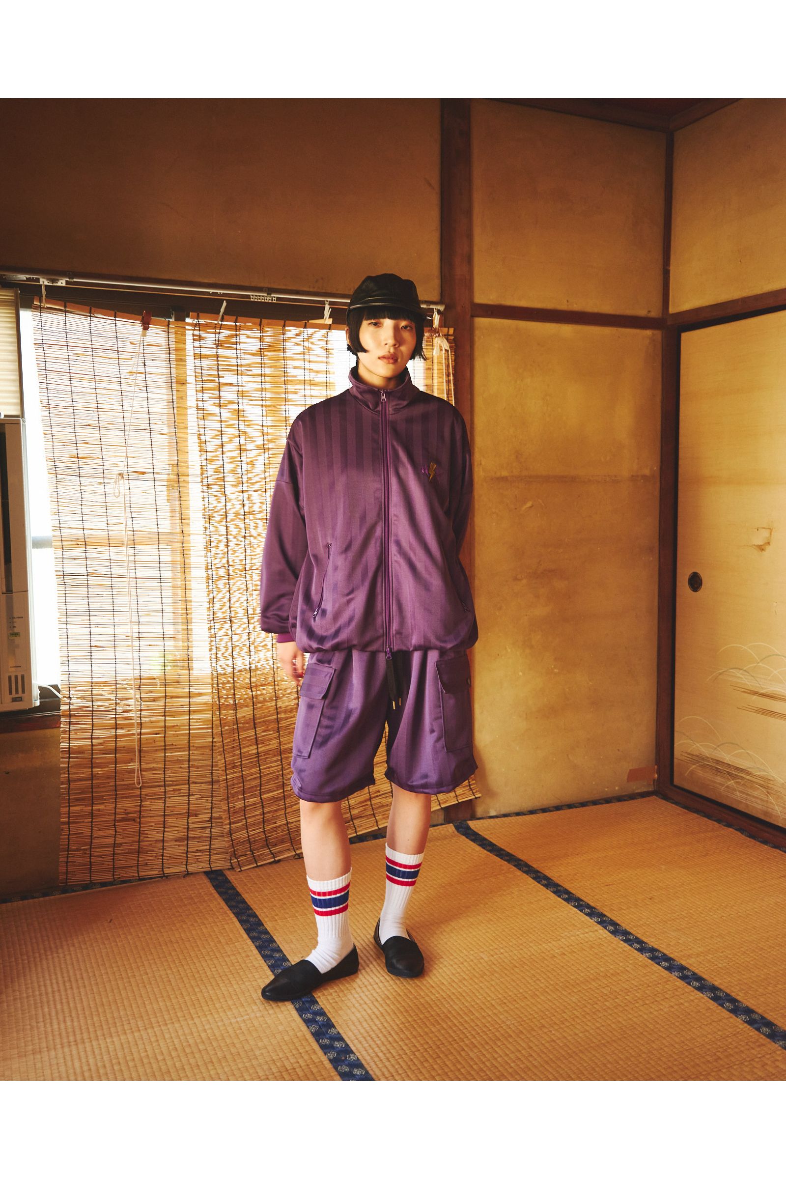 RODMAN-JK / ロッドマン ジャケット : ジャージジャケット - PURPLE
