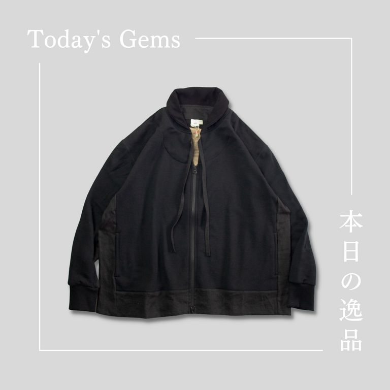 本日の逸品【chloro : shawl collar zip up blouson】