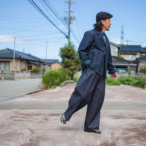 秋のセットアップ風スタイル
