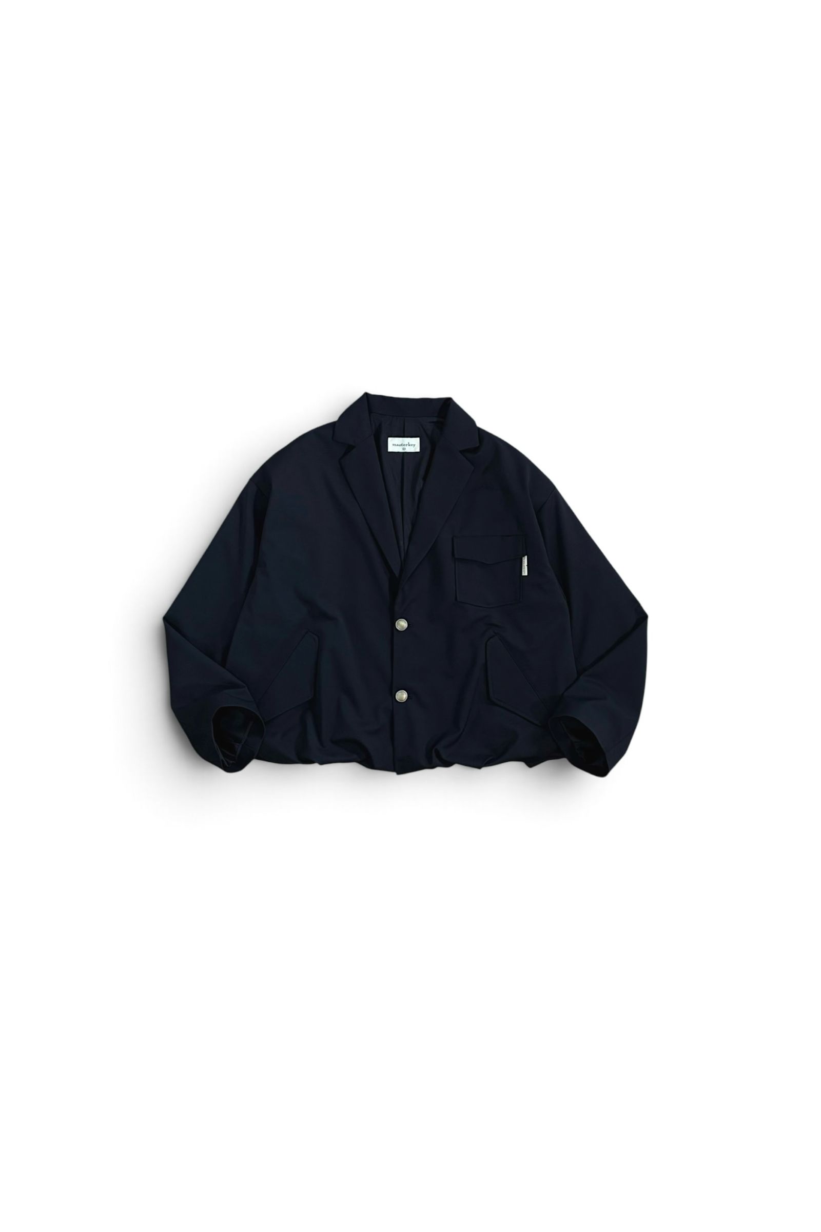 UTILITY FORMAL-JK / ユーティリティフォーマルジャケット : ラペルドジャケット - BLACK