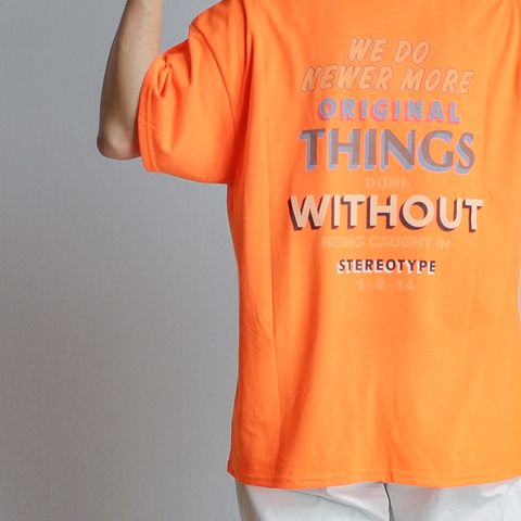 ラフになり過ぎないプリントTシャツコーデ