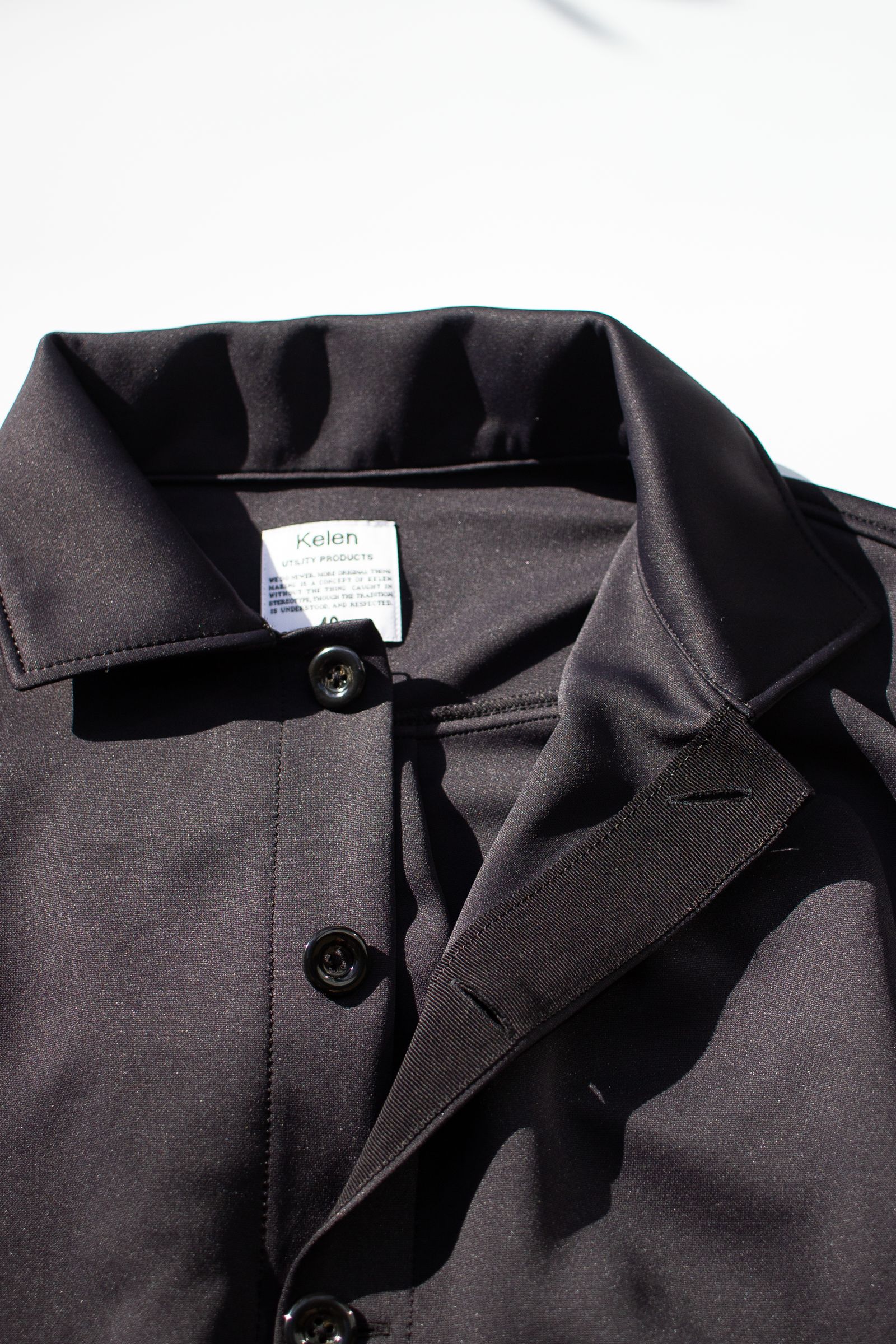 CARDBOAD SHIRTS / カードボードシャツ "GATLING" - BLACK