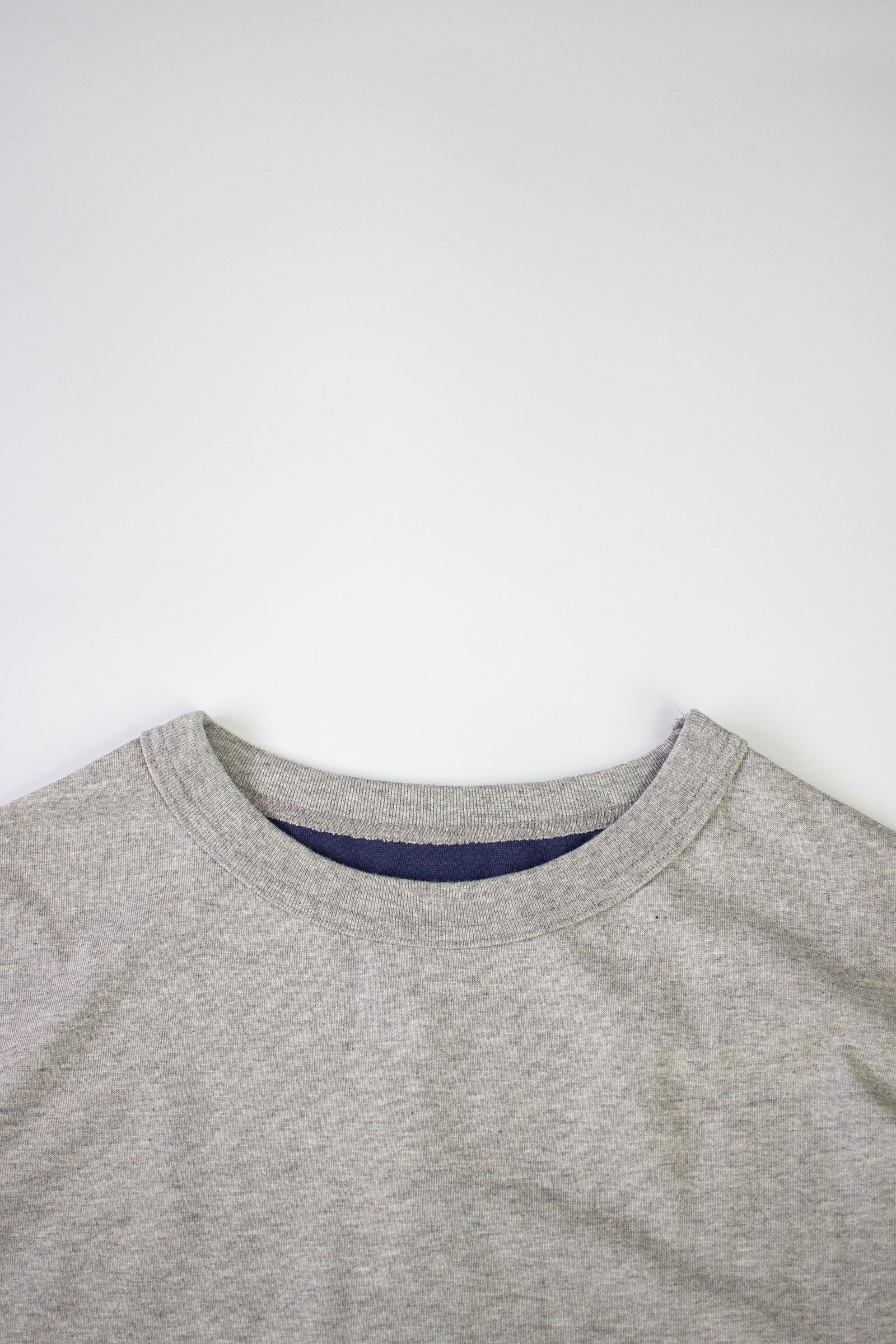 BI COLOR SLEEVE TOP / バイカラースリーブトップ "NAGEL" - GRAY