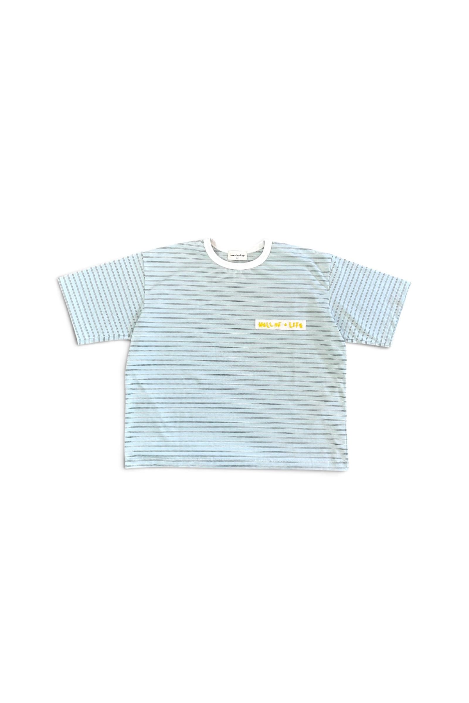 ECHOES-TEE  / エコーズTシャツ : ボーダーTシャツ - MINT