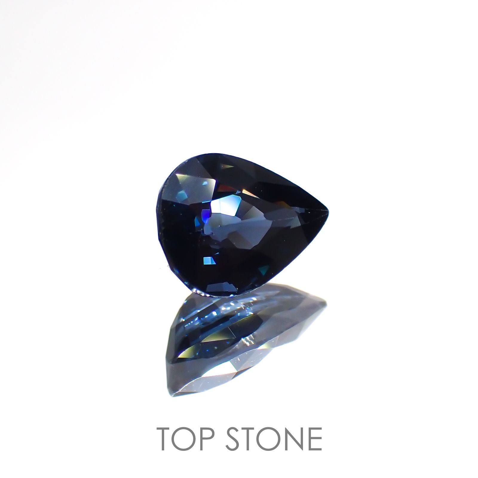 コバルトブルースピネル(宝石名ブルー・スピネル)スリランカ産 1.112ct ソ付(日独)[220113827]7.48x5.6mm前後