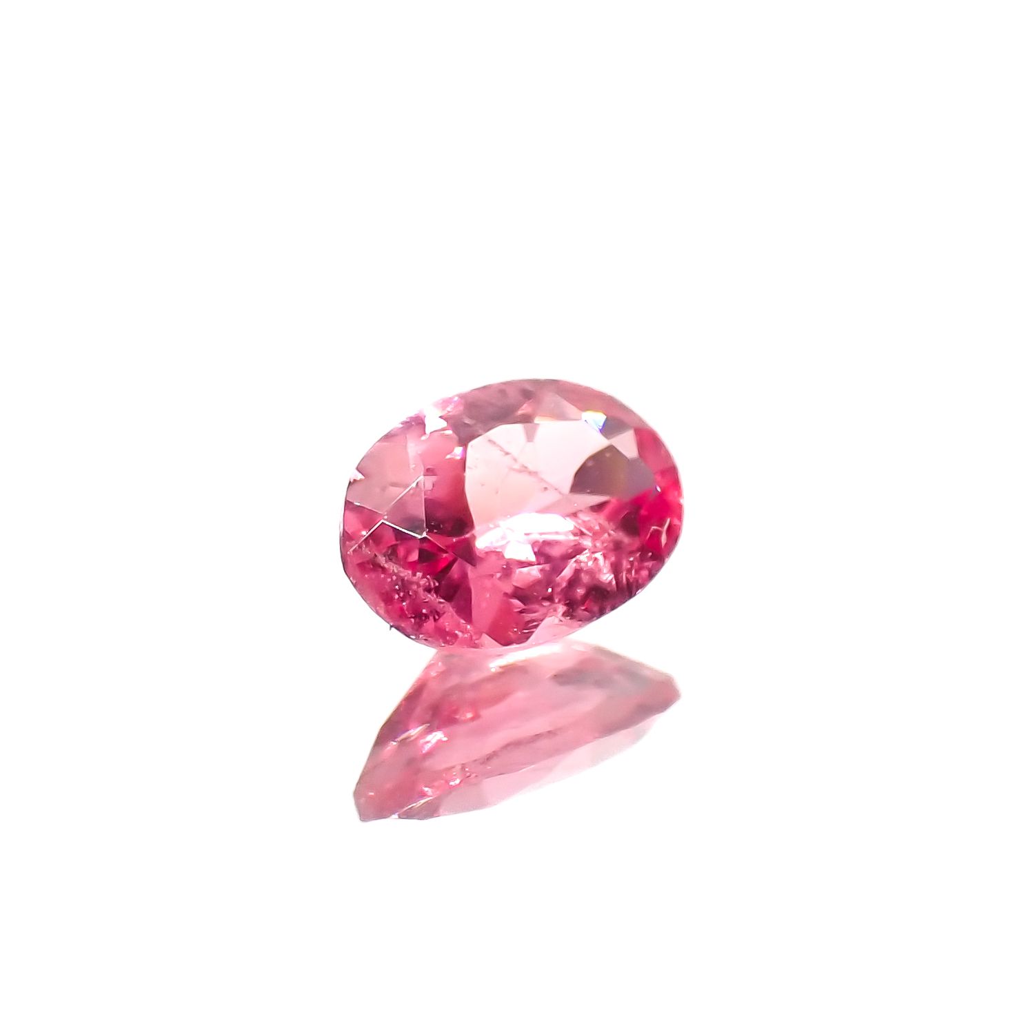 ピンクスピネル パパラチャカラー タンザニア産 0.17ct[230421856]4.1x3mm前後