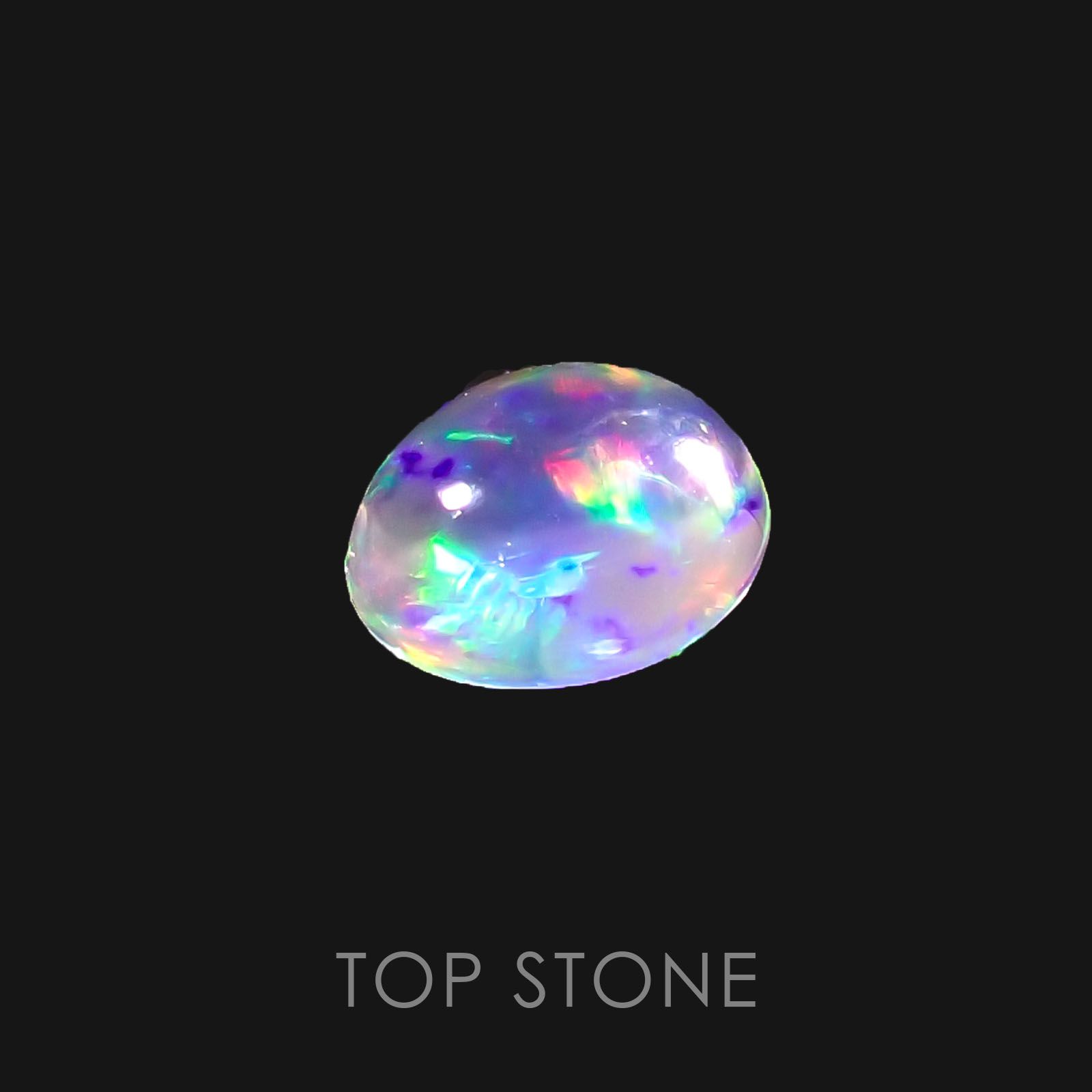 ウォーターオパール メキシコ産 ルース 0.29ct[20116727]5.4×4.6mm前後