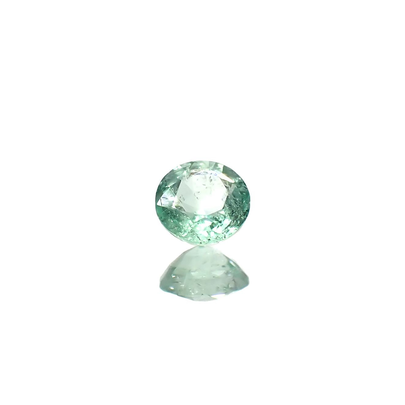 パステルカラーエメラルド コロンビア産 0.14ct[240225935]3x3mm前後