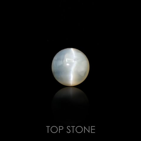 オパールキャッツアイ ブラジル・バイーア州産 1.53ct[220917850]7.5x7.5mm前後