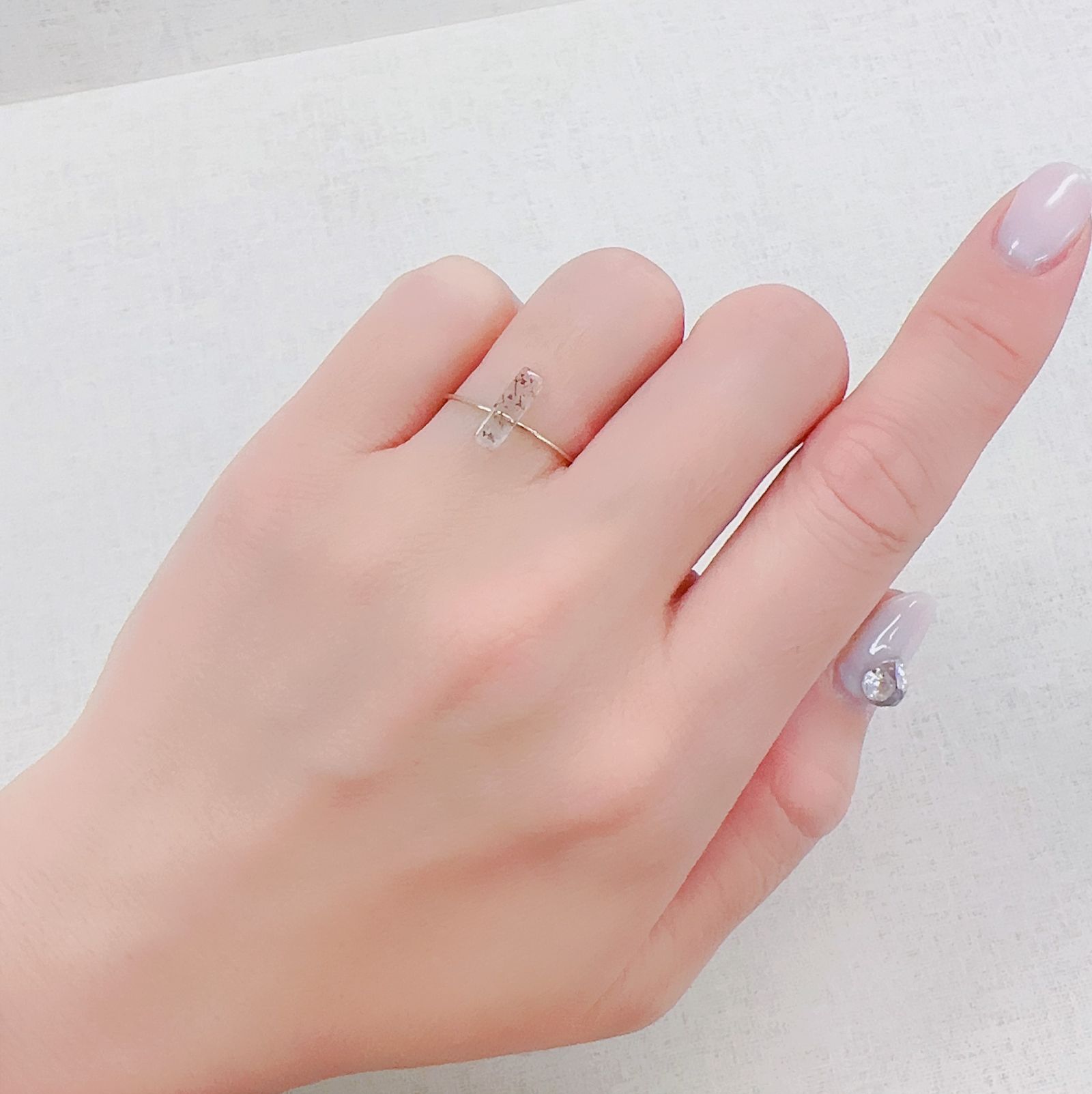 レインボーラティスサンストーン オーストラリア産 0.58ct[230321094]10.3x3mm前後