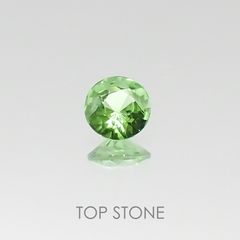 ミントガーネット タンザニア産 ルース 0.22ct[5523]3.8×3.8mm前後