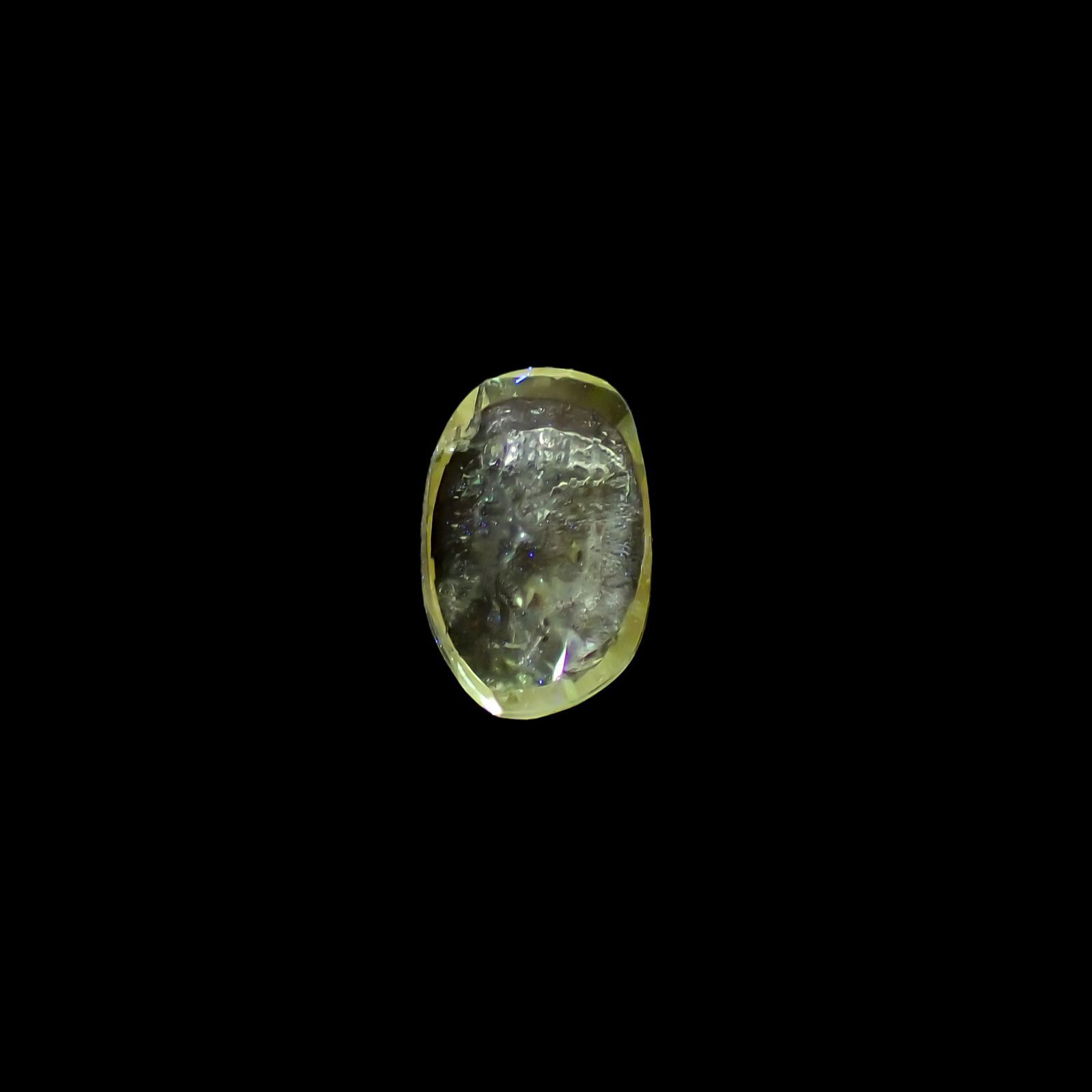 ◇ローズカット◇バナジウムコーネルピン(宝石名コーネルピン)タンザニア・タンガ州産 1.01ct 識別済[220115548]7.7x5.1mm前後